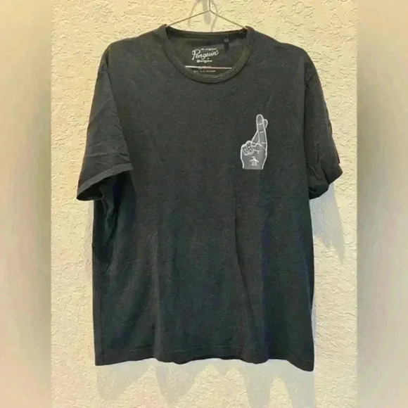 Original Penguin | Strike it Lucky bowling men’s XL T-shirt - Picture 1 of 6